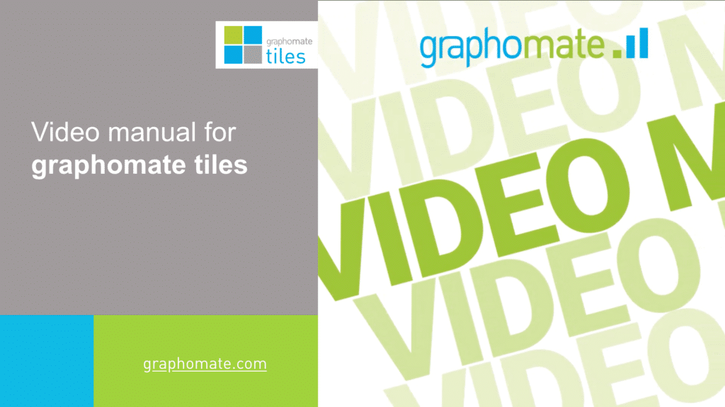 Video manual graphomate tiles